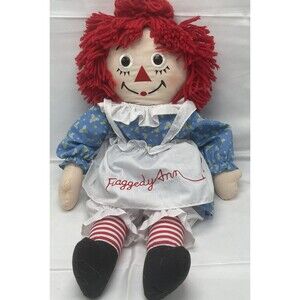 Vintage Dakin Raggedy Ann 85th Anniversary Edition Doll 2000 Stuffed Toy 24”